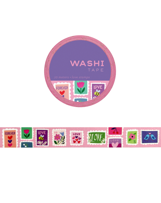 Love Stamps Washi Tape