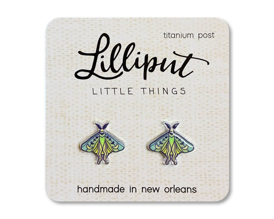 Luna Moth Earrings