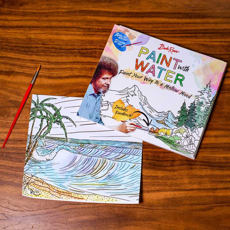 Bob Ross Paint with Water by Editors of Thunder Bay Press