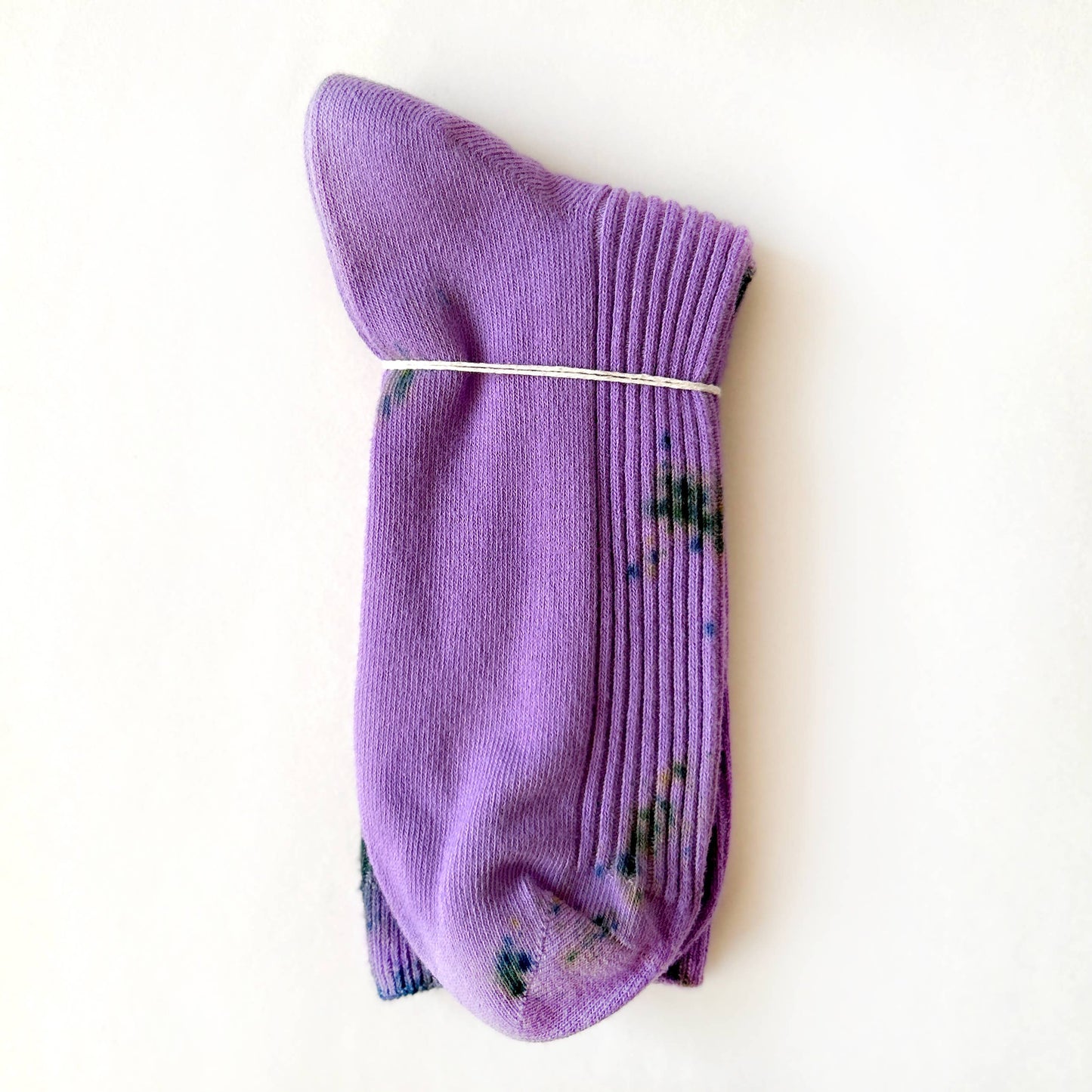 Grape Hand-dyed Dressy Socks (Women's) 