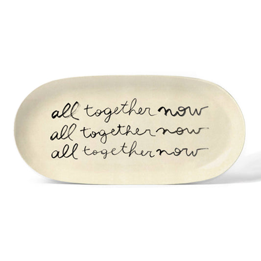 All Together Now - Enamel Printed Tray