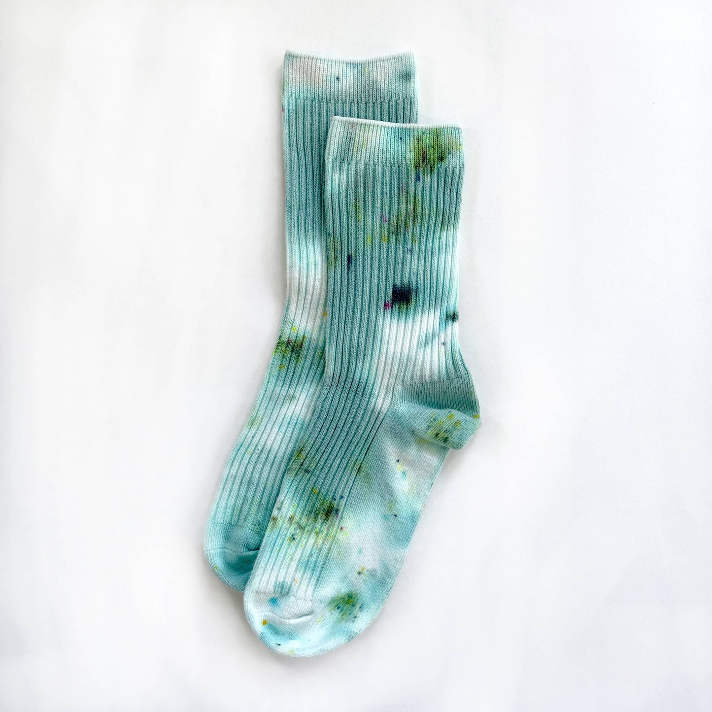 Malachite Tie-dye Dressy Socks (Women's)