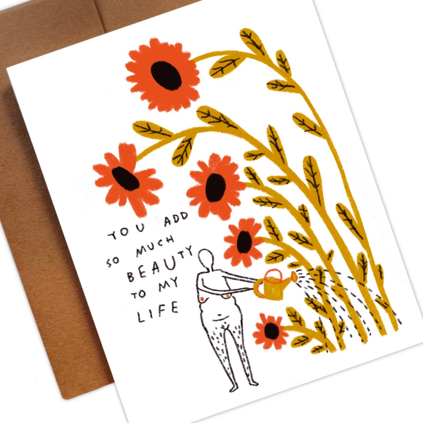 YOU ADD SO MUCH BEAUTY BIRTHDAY Greeting Card