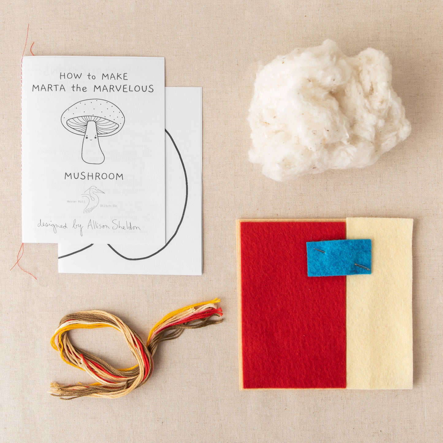 Marta the Marvelous Mushroom - DIY Craft Kit