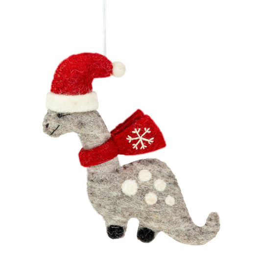 Snowflake Dinosaur Ornament