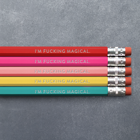 I'm F*cking Magical Rainbow - Pencil Pack of 5