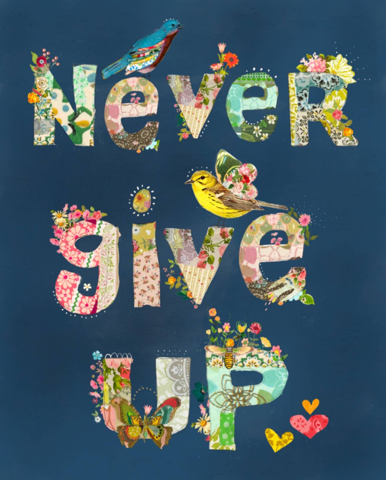 Never Give Up - Print