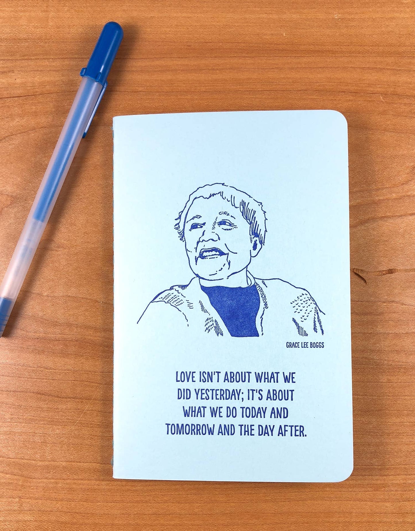 Grace Lee Boggs notebook