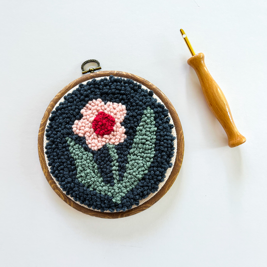 Simple Flower Punch Needle Kit