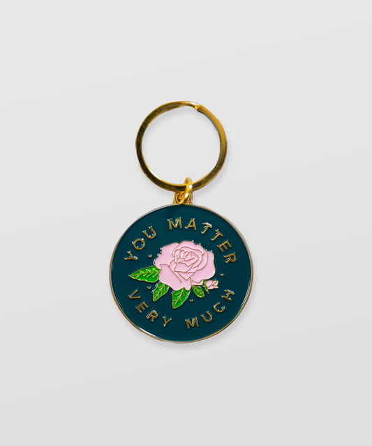 Reminder Enamel Keychain