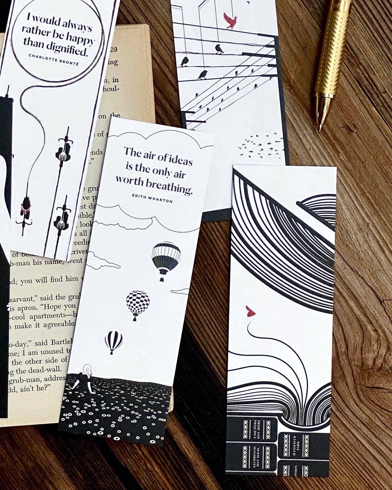 Women Writers Bookmark Set