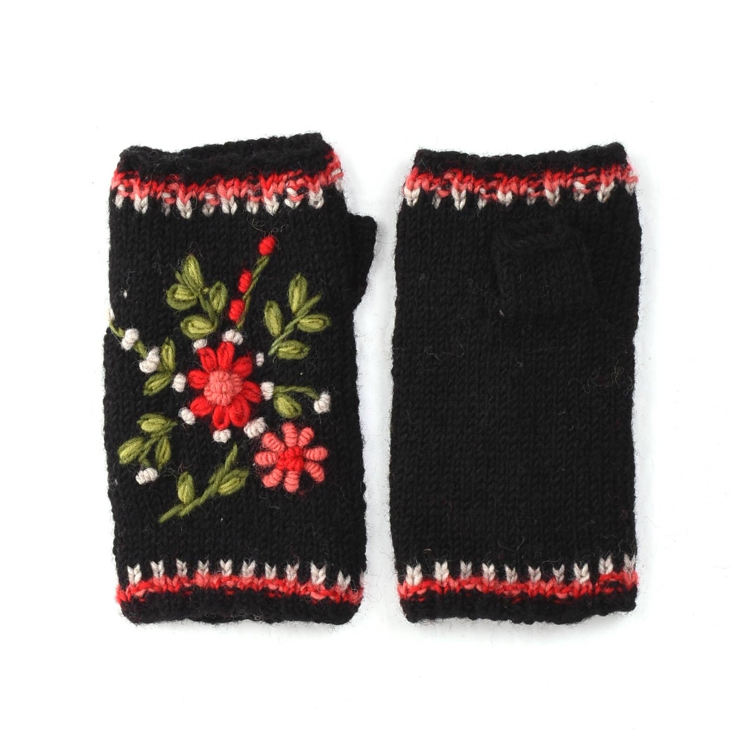 Olivia :: women's wool knit handwarmers