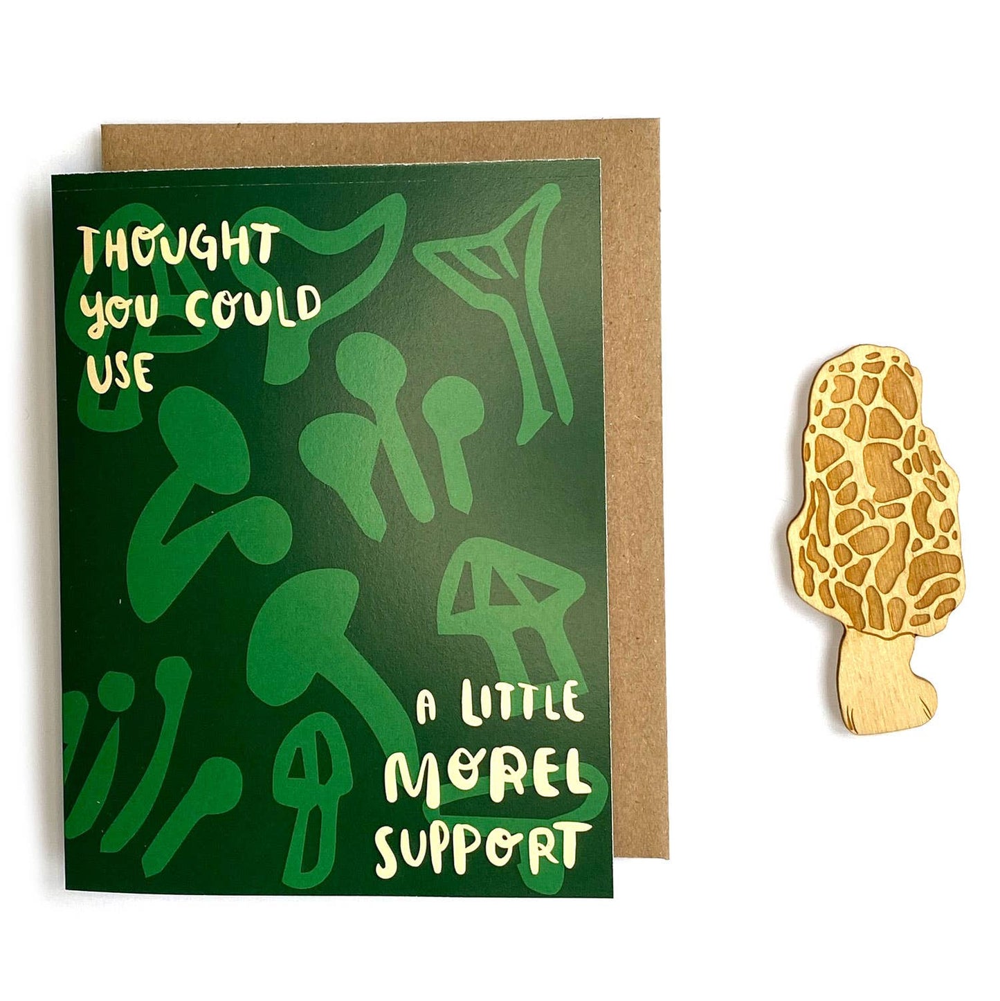 Morel Support Magnet w/ Card