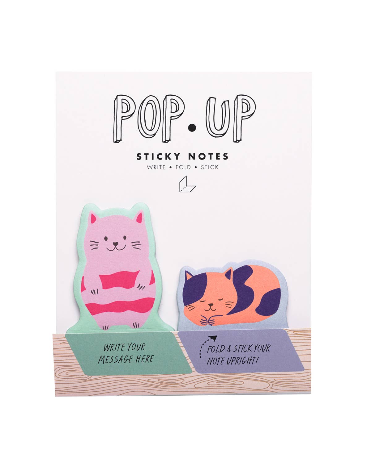 CATS POP UP STICKY NOTE