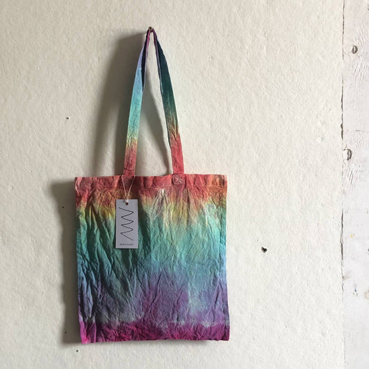 Rainbow Tie-dye Tote