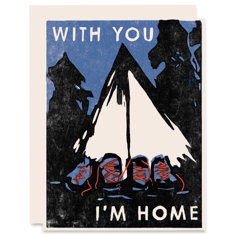 With You I'm Home Card