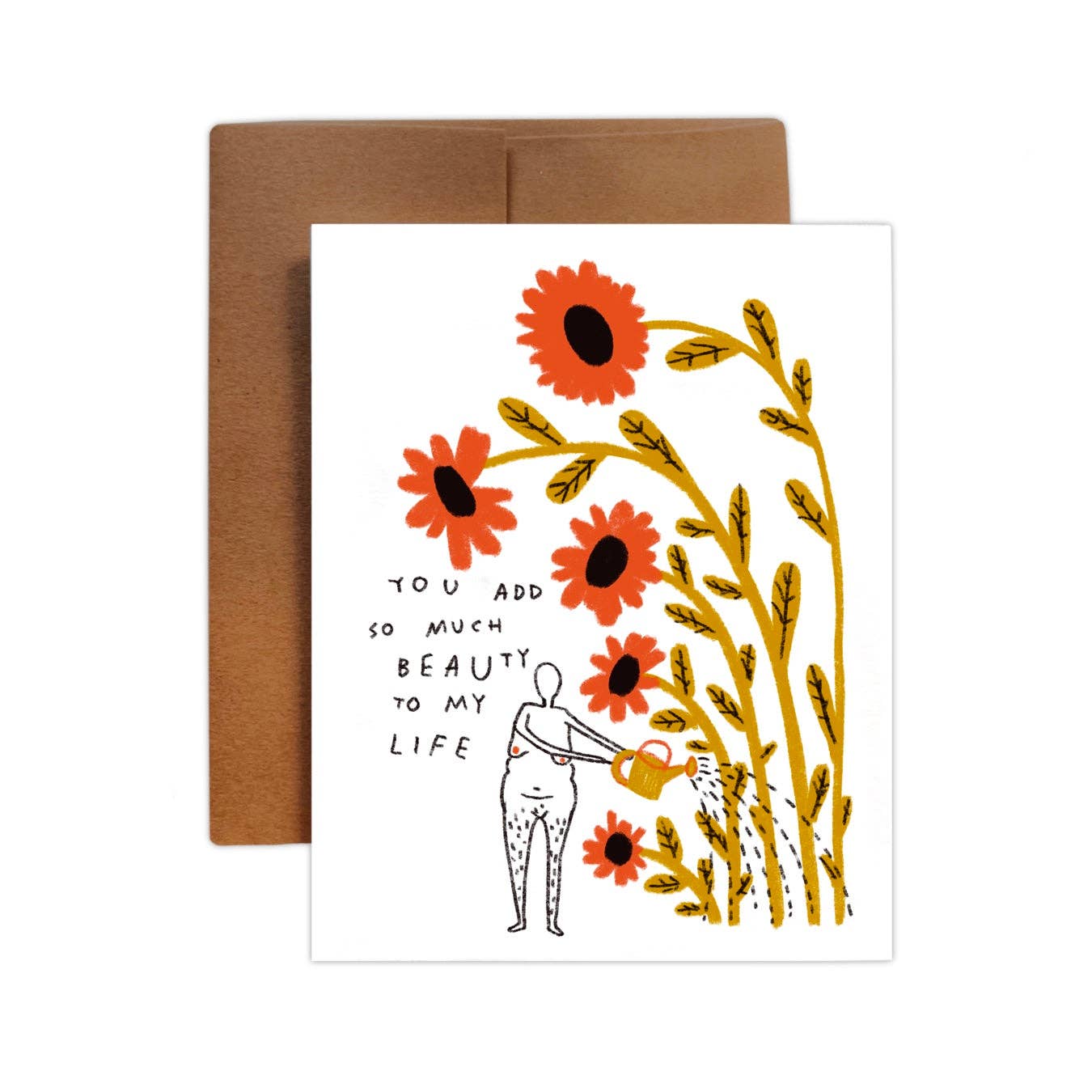 YOU ADD SO MUCH BEAUTY BIRTHDAY Greeting Card