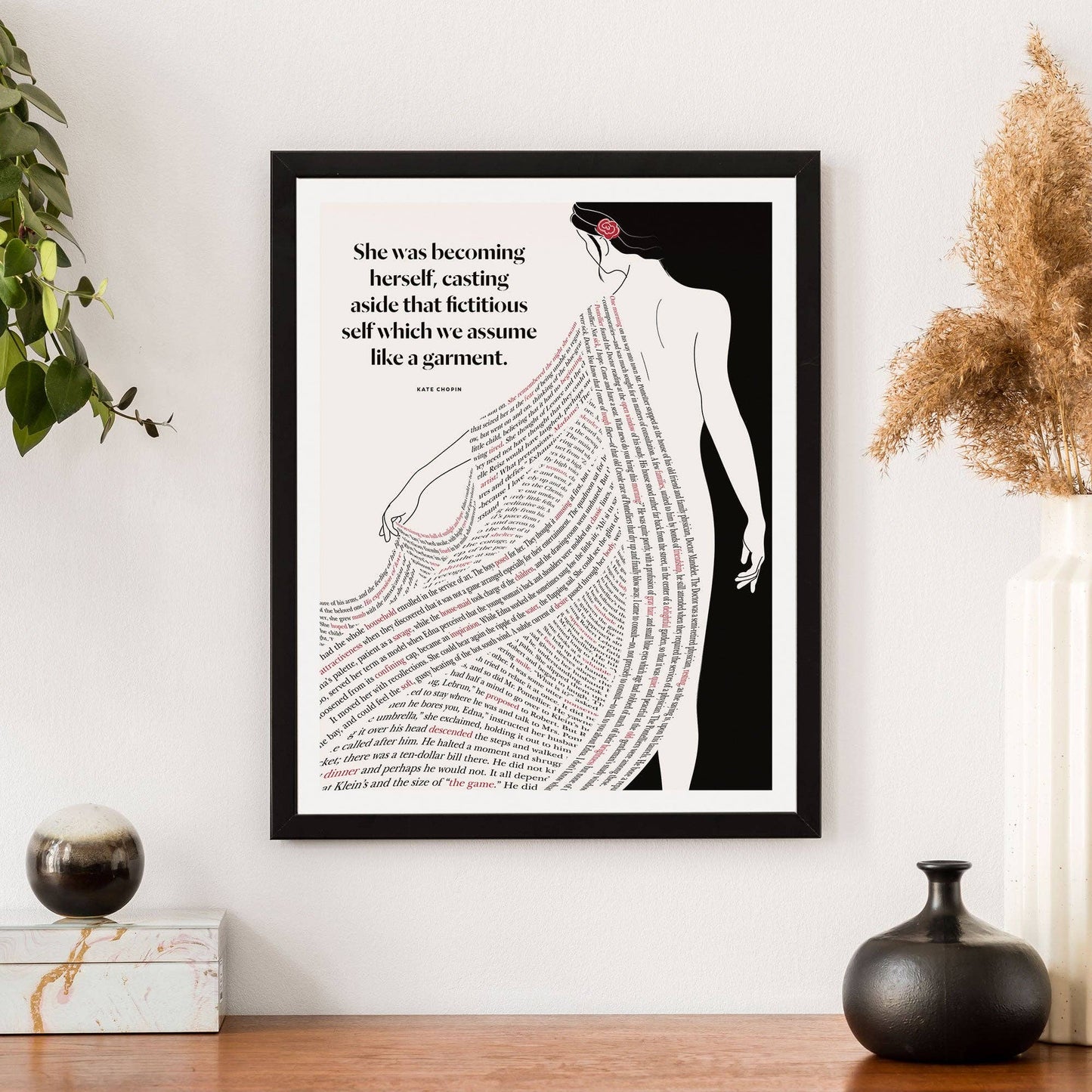 Kate Chopin 11x14 Art Print by Obvious State