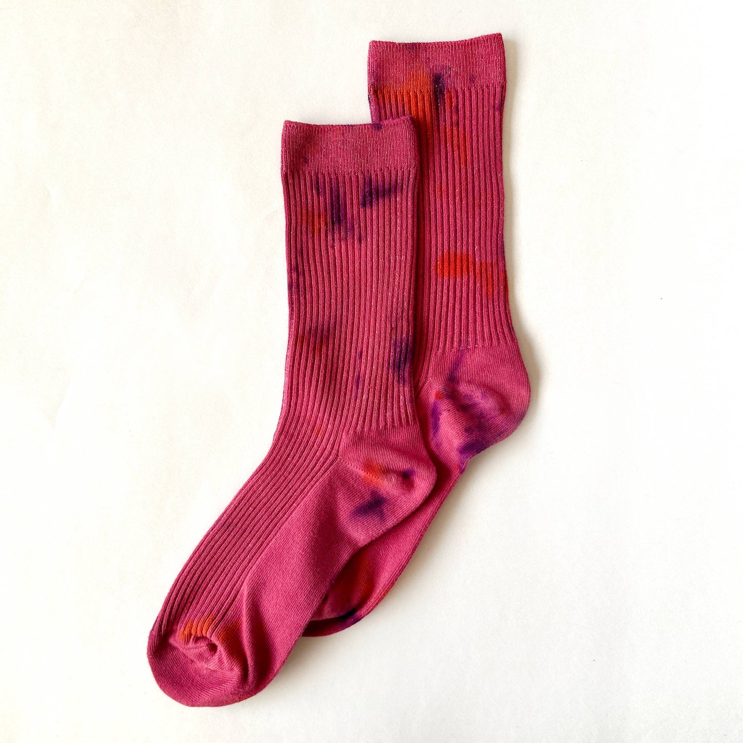 Heart Hand-dyed Dressy Socks (Women's)