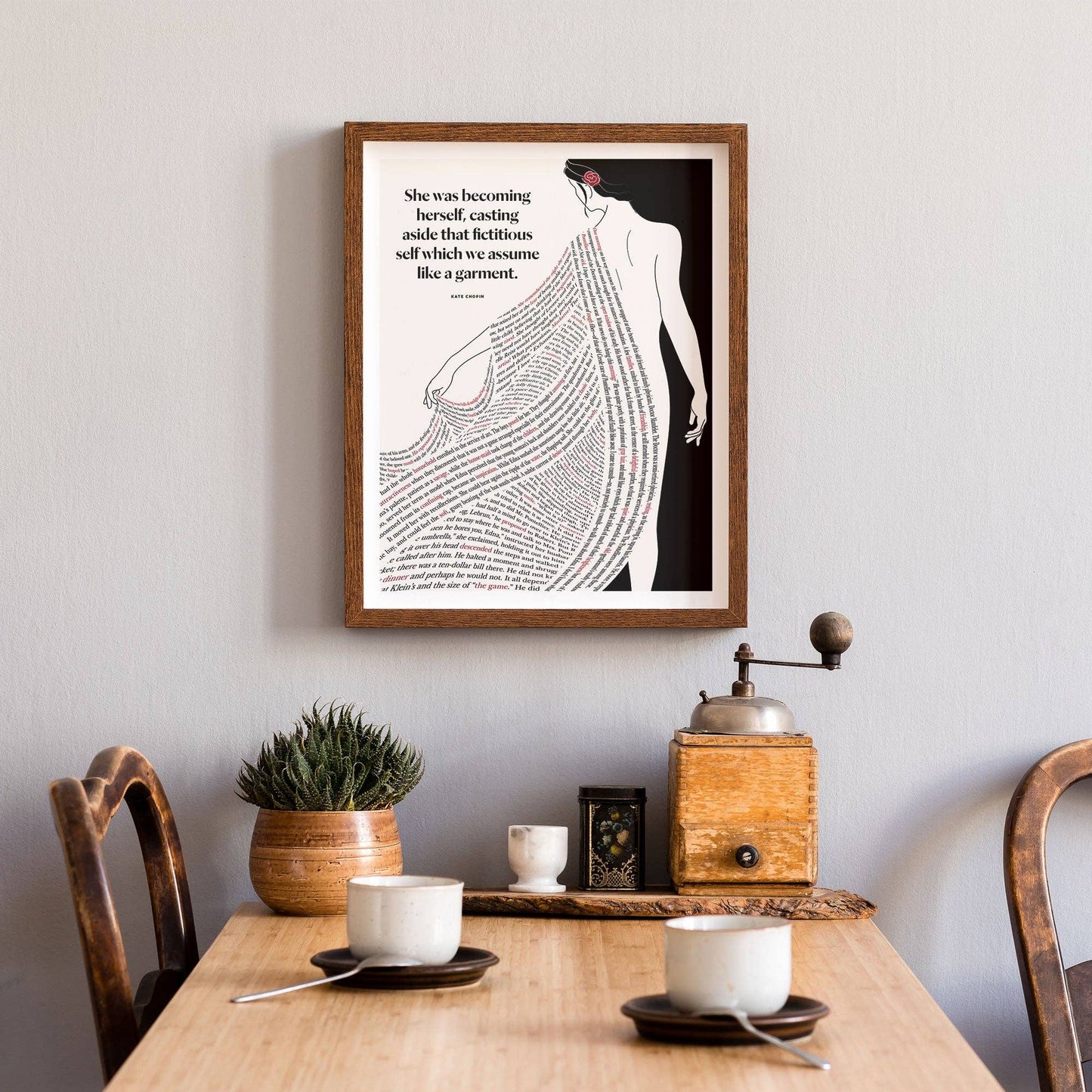 Kate Chopin 11x14 Art Print by Obvious State