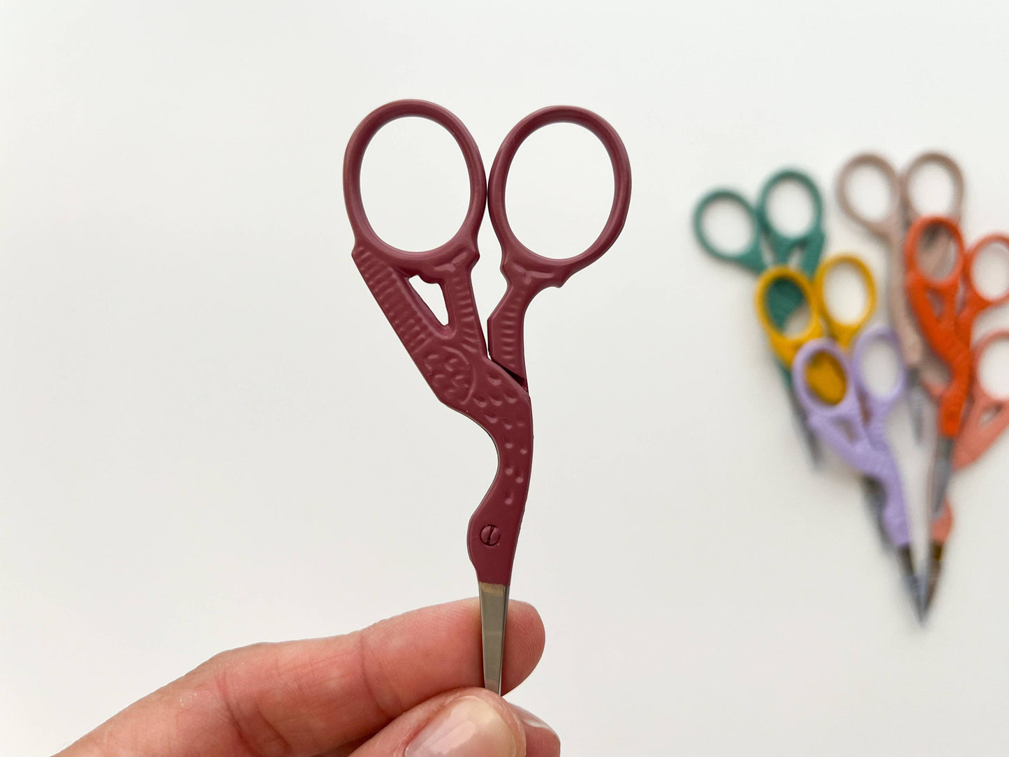 small sewing + embroidery scissors (bird)