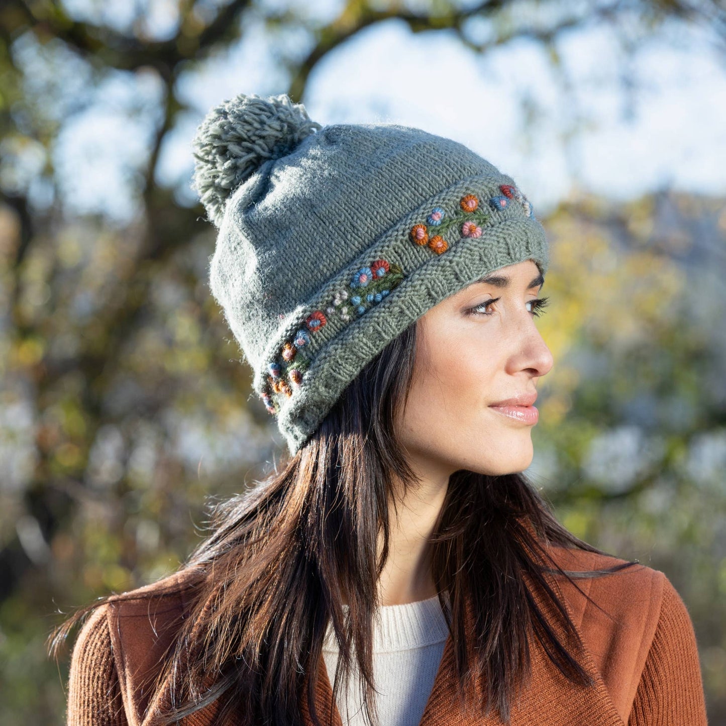 Mathilde - women's wool knit beanie