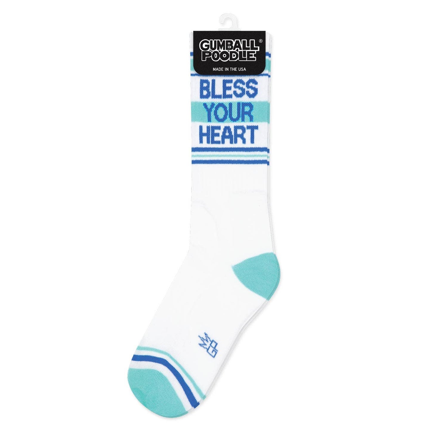 Bless Your Heart Gym Crew Socks