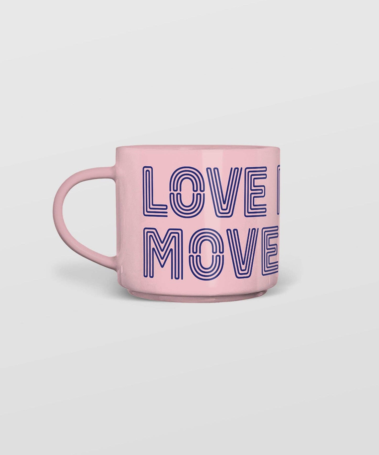 Love Is The Movement Stackable Mug