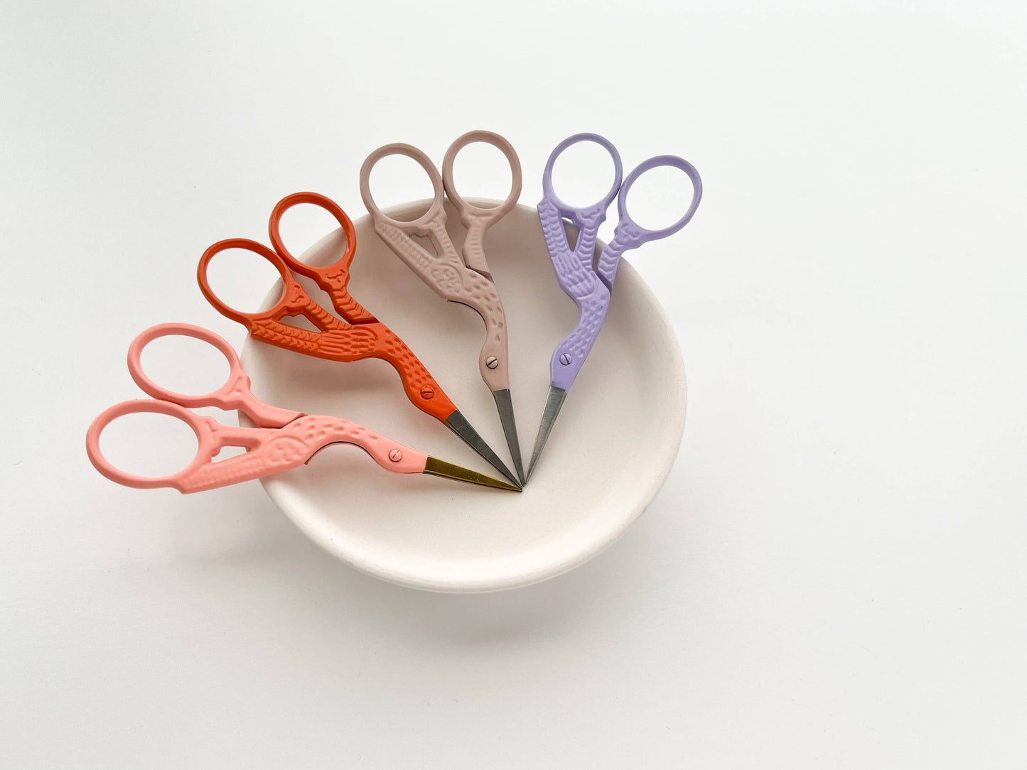 small sewing + embroidery scissors (bird)