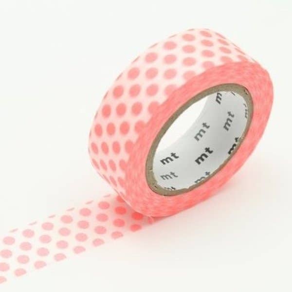 Dot Shocking Red Washi Tape