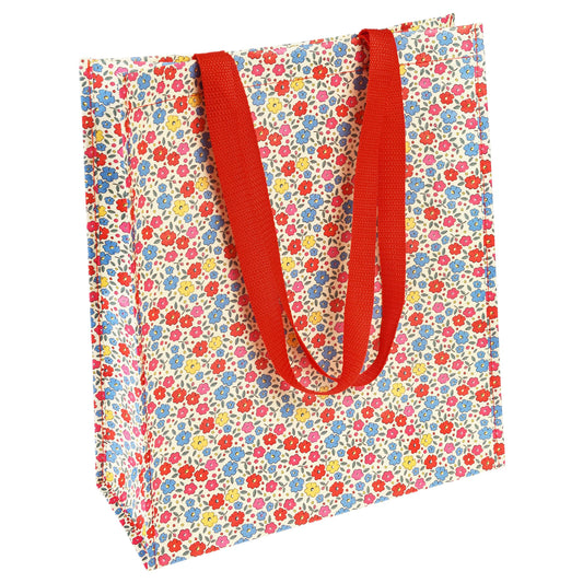 Recycled shopping bag - Tilde floral print