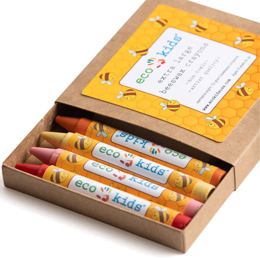 Beeswax crayons from eco-kids