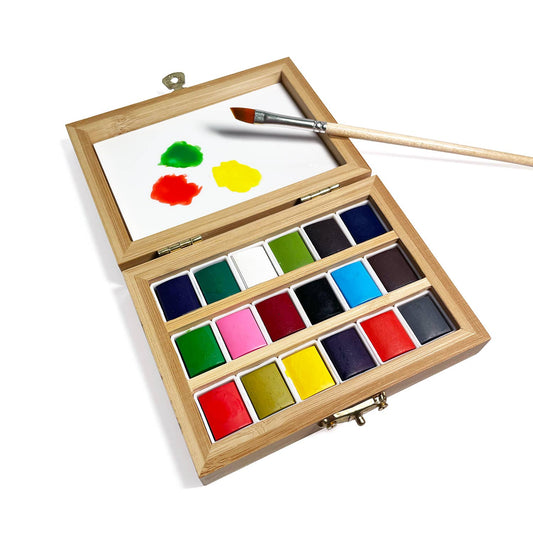 Elseware watercolors - bamboo box