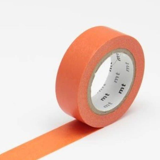 Solid Ninjin (Carrot) Orange Washi Tape