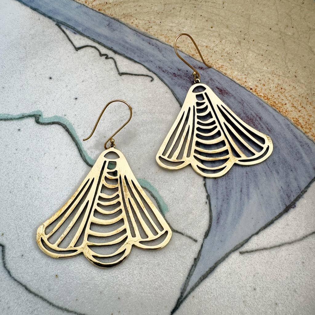 Josie Brass Earrings