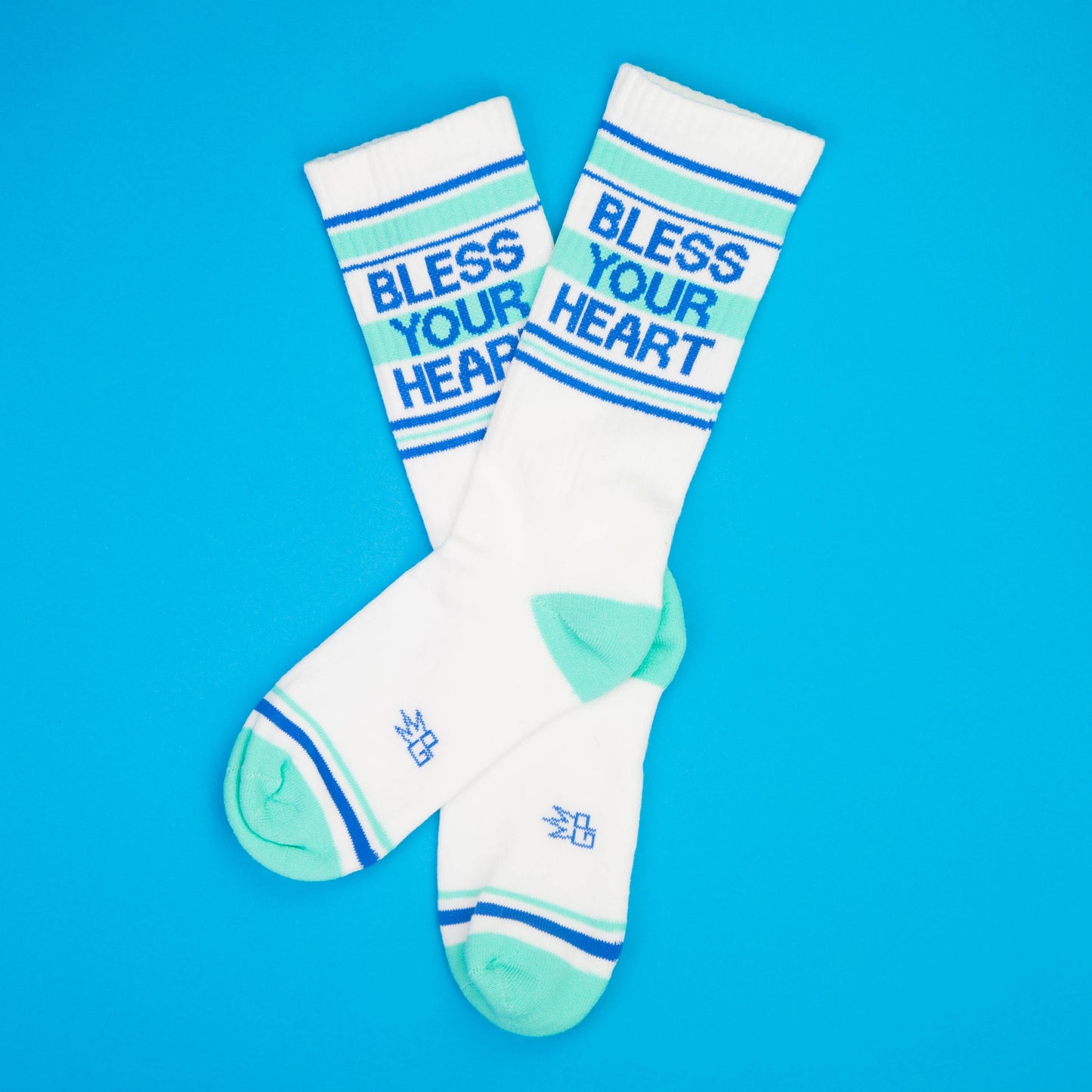 Bless Your Heart Gym Crew Socks