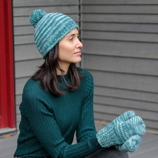 Yoko - women's wool knit beanie