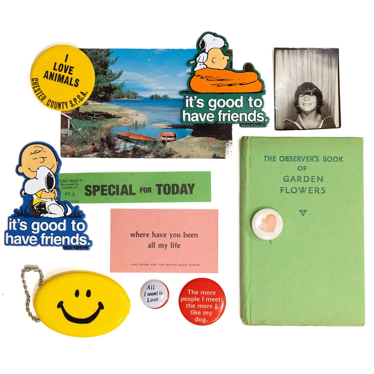 3P4 X Peanuts® - Good Friends Classic Magnet Green