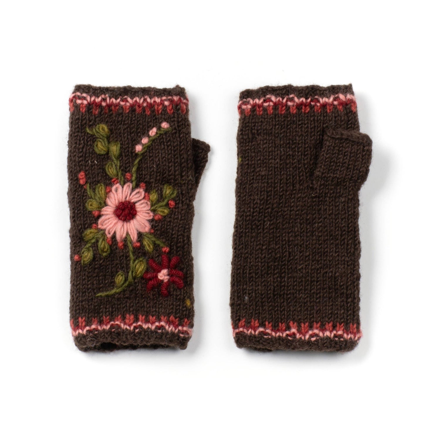 Olivia :: women's wool knit handwarmers