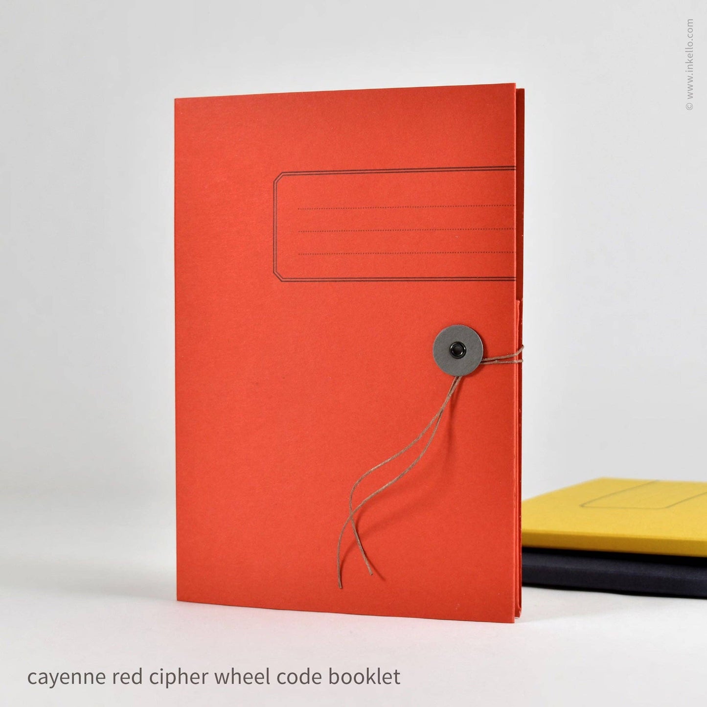 Cipher Wheel Code Booklet from inkello Letterpress