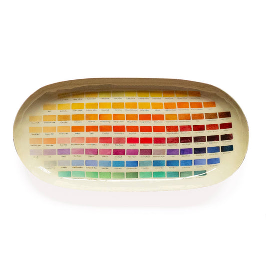 Nomenclature of Colors - Enamel Printed Tray