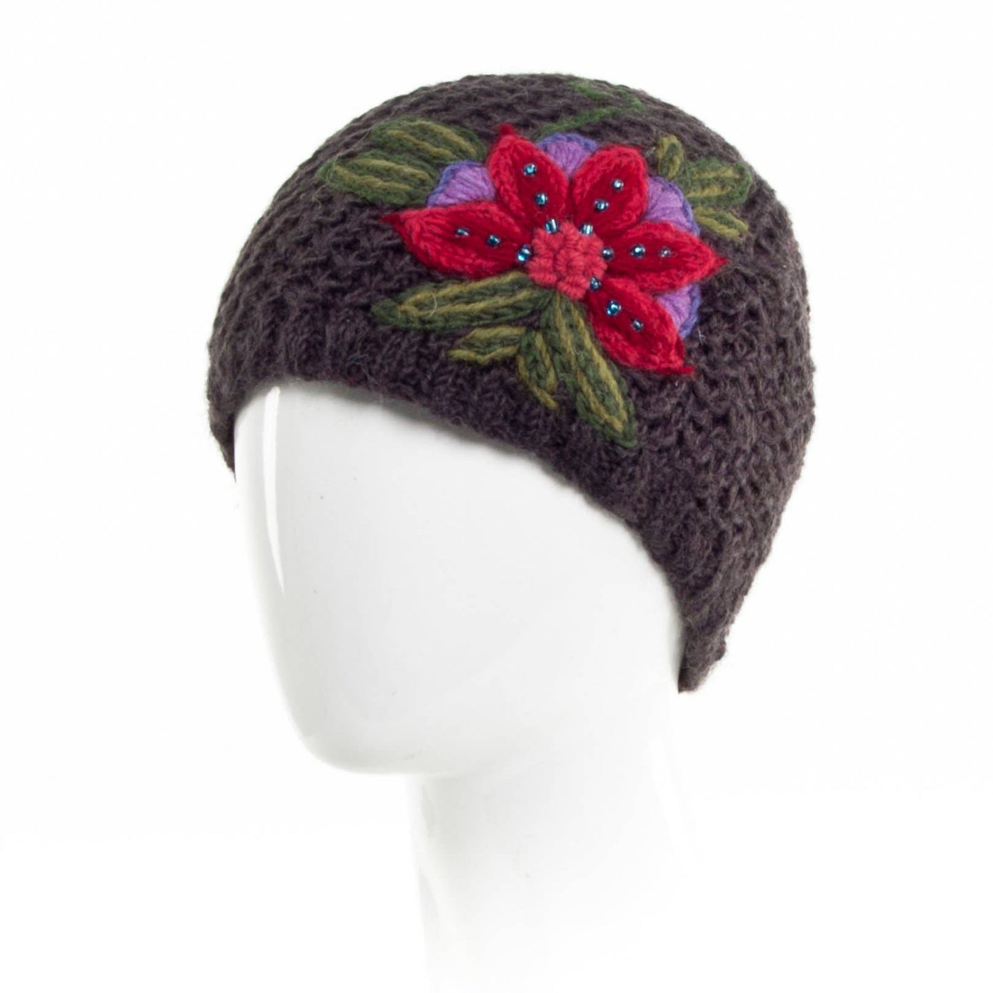 Naomi - women's wool knit beanie