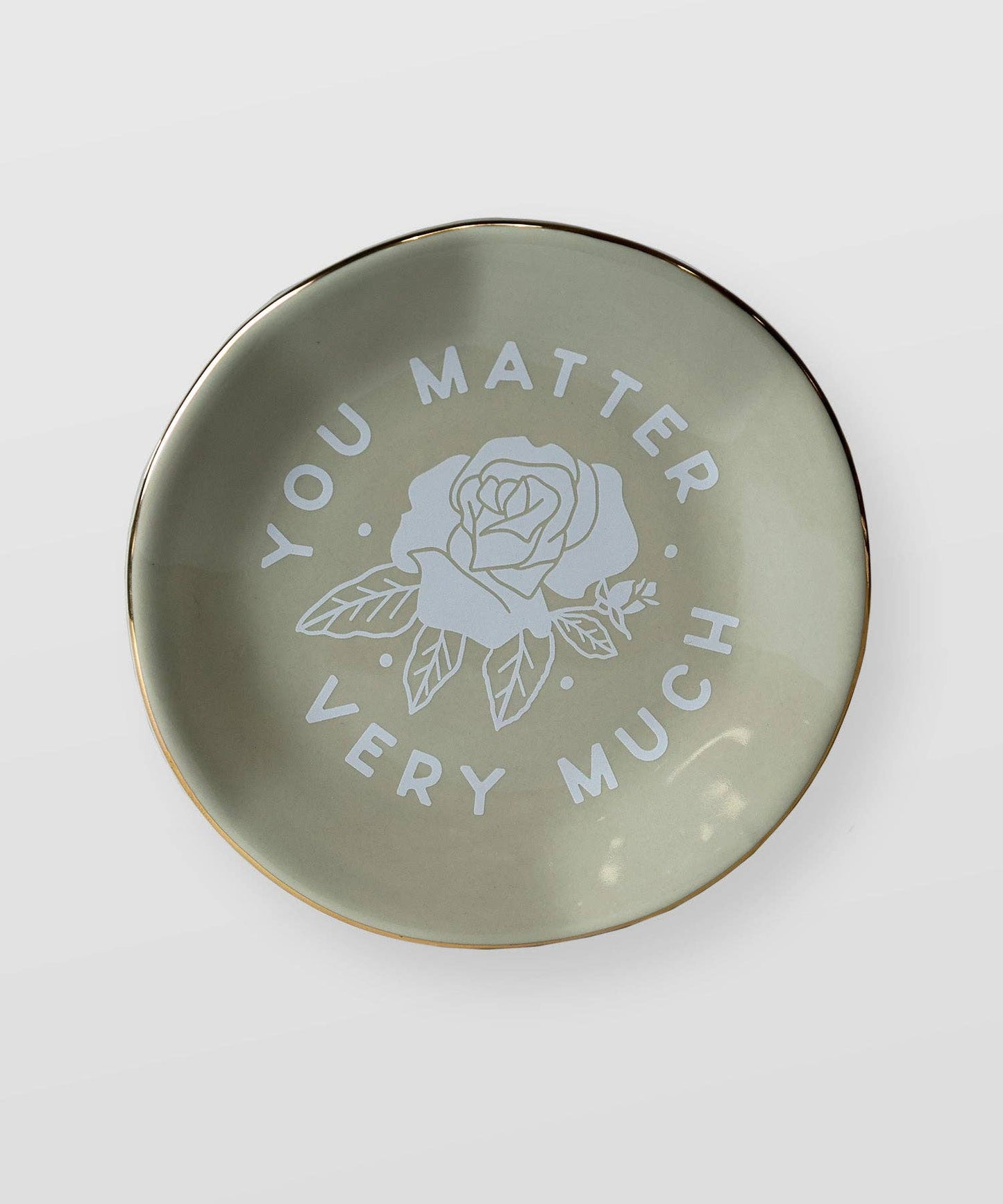 You Matter Reminder Wavy Catchall Tray