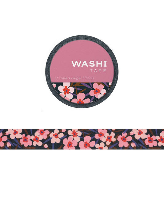 Night Blooms Washi Tape