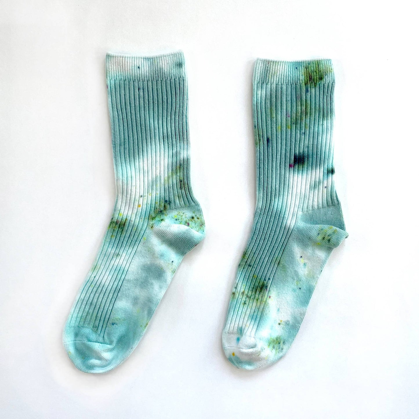 Malachite Tie-dye Dressy Socks (Women's)