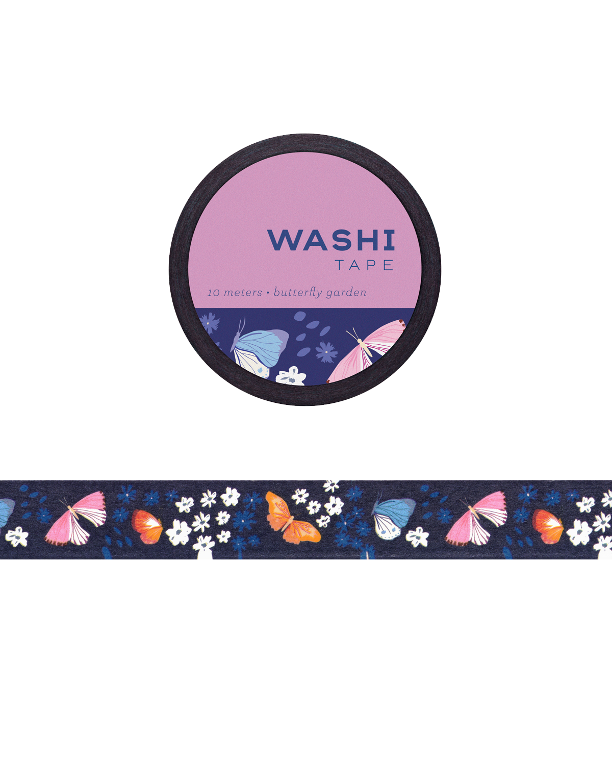 Butterfly Garden Washi Tape