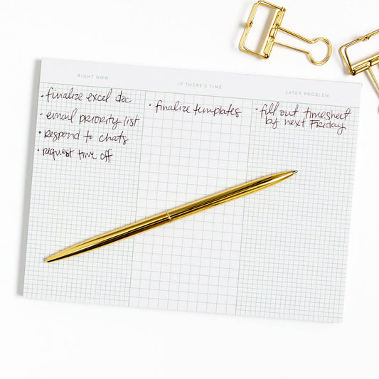 To Do List Grid Notepad