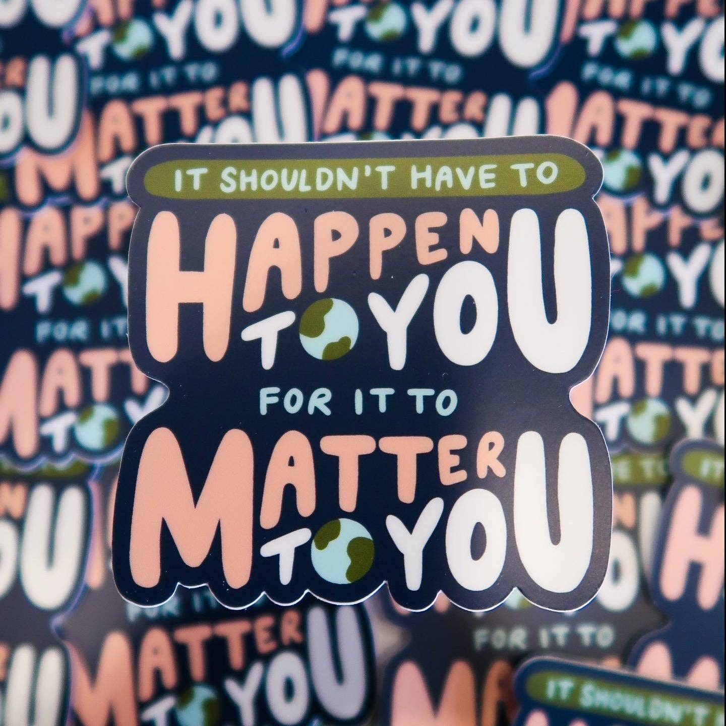 It Should Matter Sticker