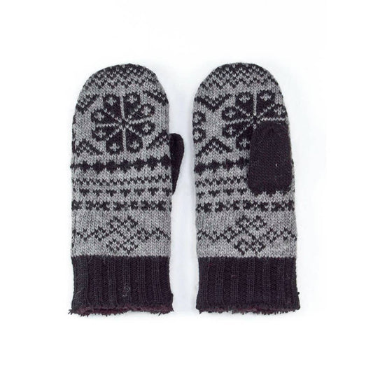 Eva - women's wool knit mittens