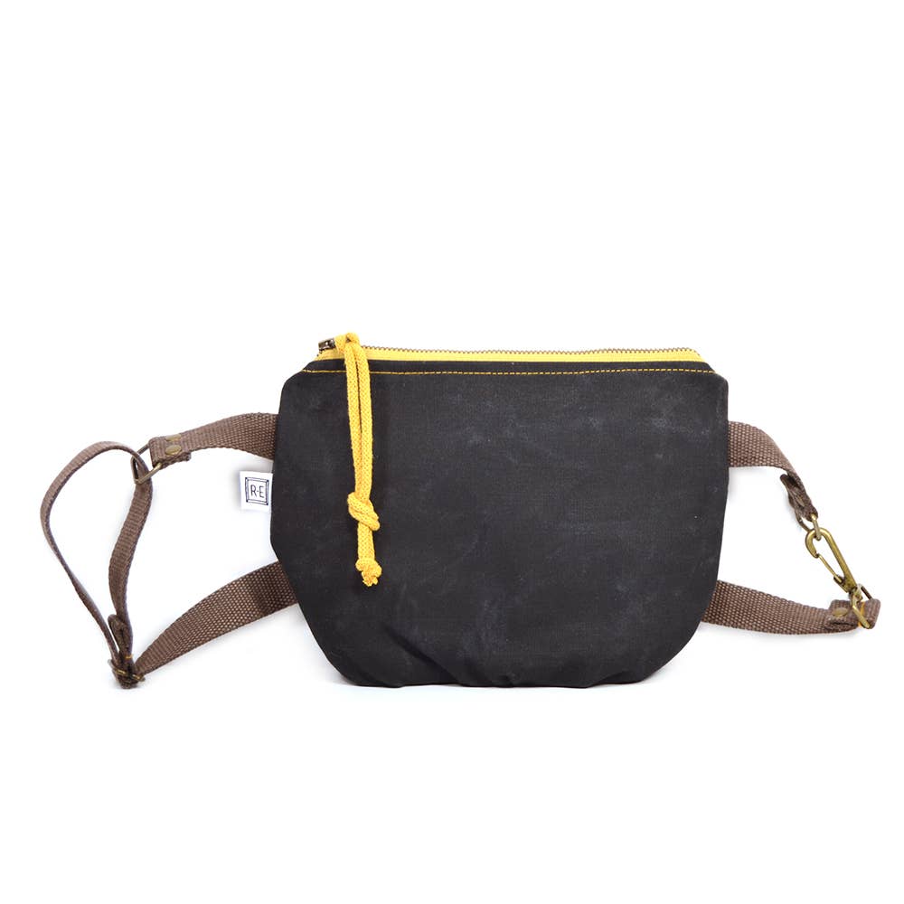 Festival Pack - Waxed Canvas // Vegan Hip Bag